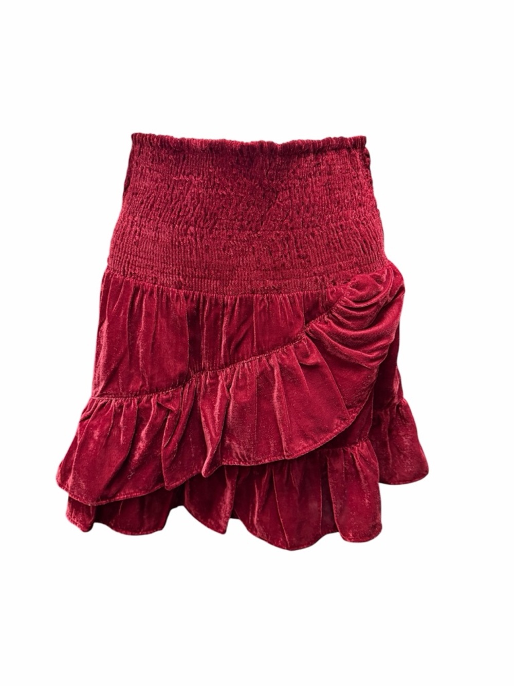 M21 Madison Mathews Velvet skirt